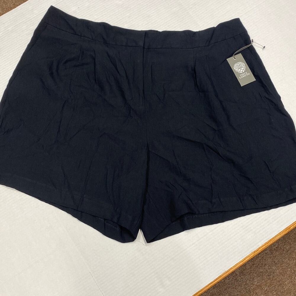 Vince Camuto shorts black women’s size 22w (b19)